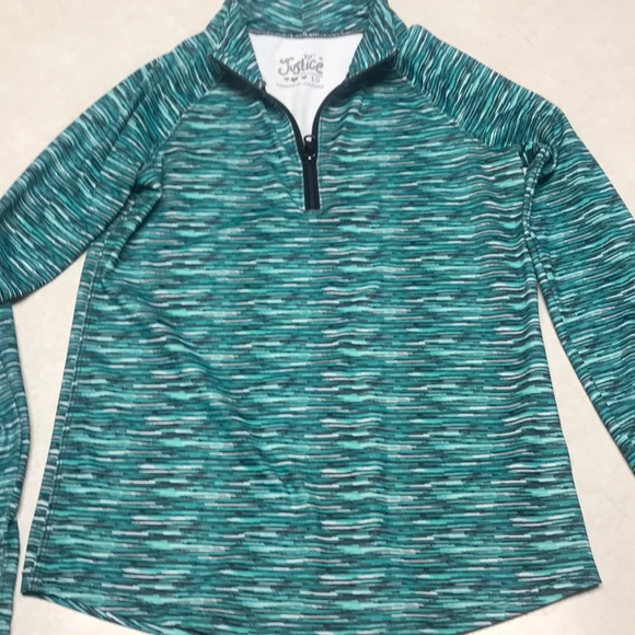 Justice Other - Teal Dri-fit pullover from Justice Justice Other - Teal Dri-fit pullover from Justice